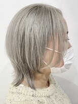 ソーコ 渋谷(SOCO)&nbsp;ショートウルフレイヤーカットウルフカットグレージュミルクティ