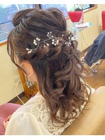 カルム(Calme) ハーフアップ