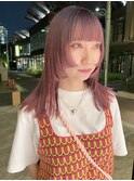 姫カット ウルフカット レイヤーカット ワイドバング 【Riku】