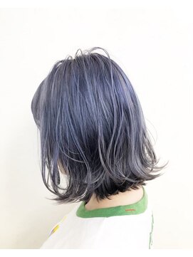 モジュール(module) ネイビーボブ_大人ガーリー