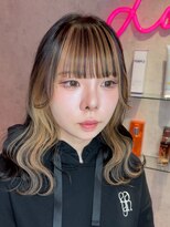 ロンドヴァリー 渋谷店(Lond vallee)&nbsp;前髪カラーベージュ！