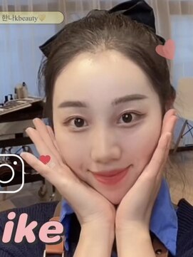 ハンナヘア(hanna hair) 韓国インスタメイク