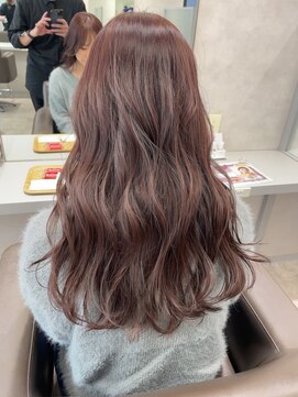 キートス(Kiitos) ピンクパープルレイヤーカット20代30代