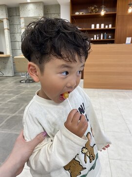 シンス(Since) キッズカット/お洒落パーマ/夏目寧々