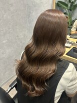 エレノア 越谷(Eleanor)&nbsp;波ウェーブ/ロングレイヤー/イルミナピンクベージュ【RIE】