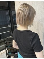 リムレス(LIMLESS)&nbsp;透明感カラーダブルカラーミディアムレイヤー韓国インナーカラー