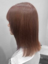 ミル(1001 mille)&nbsp;イルミナカラー/カラー/オレンジカラー/レイヤーカット