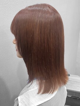 ミル(1001 mille) イルミナカラー/カラー/オレンジカラー/レイヤーカット