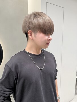ソル 栄矢場町(SOL) マロンベージュ/グレージュ/メンズブリーチ/名古屋美容院