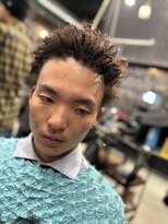 スリーセント 栄(3/cent) ショートアフロ