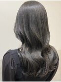 韓国レイヤー×暗めオリーブベージュ