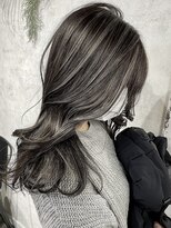 アポロ 横浜駅店(apollo)&nbsp;横浜ハイライト/白髪ぼかし/ブリーチ//顔周りレイヤーカット長沼