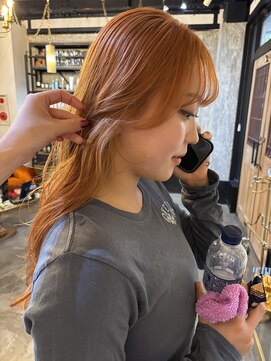 フルアヘッド(FULL A HEAD) オレンジカラー