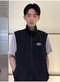 センターパート　ナチュラル　就活ヘア