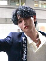 ステージ(STAGE)&nbsp;ダウンパーマ　センターパート　シャドウパーマ