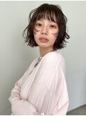 【大阪/梅田/茶屋町/中崎町】透けカラー×似合わせボブカット