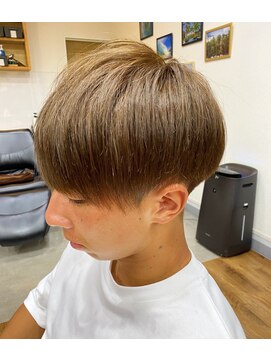 ルッカヘアガーデン バイ ラッシュゴールド(RUCCA HAIR GARDEN by LUSH GOLD) メンズカット