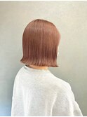 オレンジベージュカラー