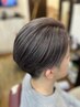 【指名不可】メンズカット＋ダメージレスカラー＋癒しの本格ヘッドスパ