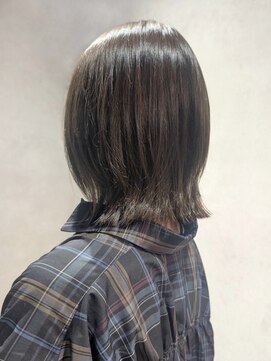 エンクス(enx) 黒髪カタログ/クラゲヘアー/オリーブグレー/鶴ヶ峰HK112