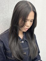 シベルバレー 横浜(sibell)&nbsp;ロングレイヤーカット顔周りレイヤーウルフハッシュカット韓国