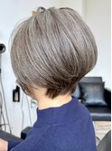 白髪ぼかし大人ショート40代50代60代脱白髪染め