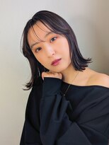 ブリス(VLISS)&nbsp;ミディアム レイヤーカット 顔周りレイヤー 透明感 20代30代40代