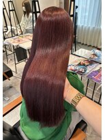 フォルテ 榛原パームス店&nbsp; 大人ガーリーダークアッシュ似合わせカットミディアムレイヤー