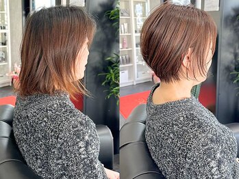 エミュ(emu)の写真/[HOT PEPPER Beauty AWARD2026 GOLD Prize受賞]白髪染めでも明るい仕上がりで老けるどころか若々しく変身♪