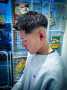 ブラック(BLACK) ボックスショート/メンズカット/メンズショート