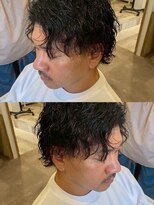 アフェクト 上大岡(affect) 刈り上げセンターパート/波巻きツイストスパイラル/上大岡