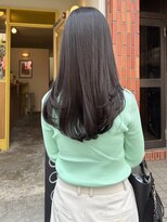 ヒントステーション(HINTSTATION)&nbsp;〈浅草 半個室〉ロングレイヤー×オリーブブラウン