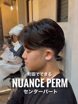 オーバー 町田店(OVER)&nbsp;パーマで作るセンターパート