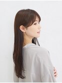 梅雨前におすすめ◎ ナチュラルストレートロング