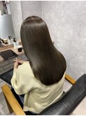 髪質改善トリートメントオリーブベージュ