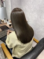 モク(mok)&nbsp;髪質改善トリートメントオリーブベージュ