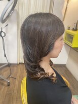 ヘアー トランス ワイズ(Hair trance Y's) デジタルパーマミディアムスタイル