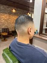 オールマンバーバーショップ 流山おおたかの森(Allman Barbershop)&nbsp;波巻きツイストスパイラル/流山おおたかの森