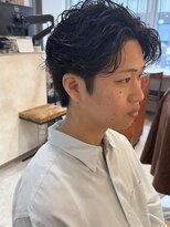 キャンバス バイ ネオリーブ 横浜西口(Canvas by neo.)&nbsp;横浜★毛流れメンズシャドウパーマ