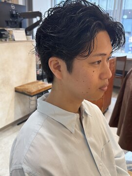 キャンバス バイ ネオリーブ 横浜西口(Canvas by neo.) 横浜★毛流れメンズシャドウパーマ