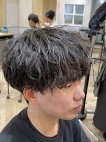ベル 桑名(BHEL)&nbsp;桑名メンズパーマツイストスパイラルパーマッシュウルフカット