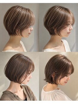 ルア(LUEA)の写真/骨格・髪質を見極め、大人女性に似合うショートをご提案