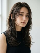 エレナ 那覇 新都心(Helena)&nbsp;レイヤーカット/前髪なし/黒髪ロング