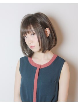 コッチ(kocchi.) 大人可愛いナチュラル内巻きワンカールボブビターショコラ