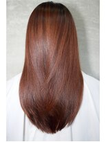 エスヘアー 名古屋 金山(es hair) なめらかな大人の美髪×ナチュラルストレート【金山/髪質改善】