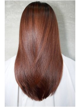 エスヘアー 名古屋 金山(es hair) なめらかな大人の美髪×ナチュラルストレート【金山/髪質改善】