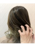社会人でも楽しめるバレイヤージュカラー