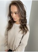 20代30代大人かわいいミルクティーベージュフレーミングカラー