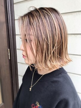 ヘア メイク ココ(hair make coco) 筋感ハイライト♪