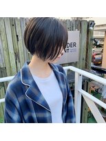 ミント(mint) ショートボブで抜け感!